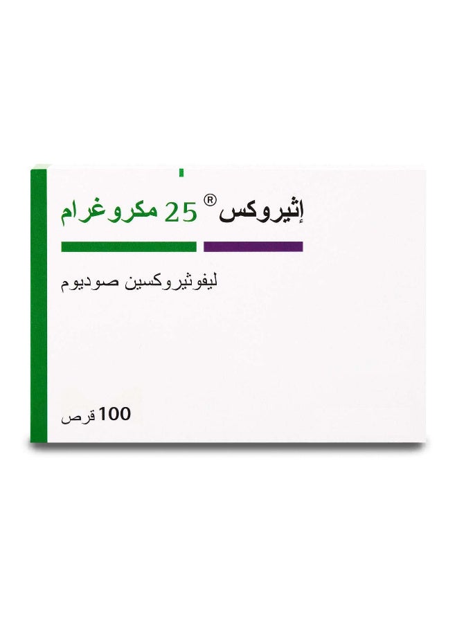 Euthyrox 25 Mcg Tablet 100pcs - Image 2